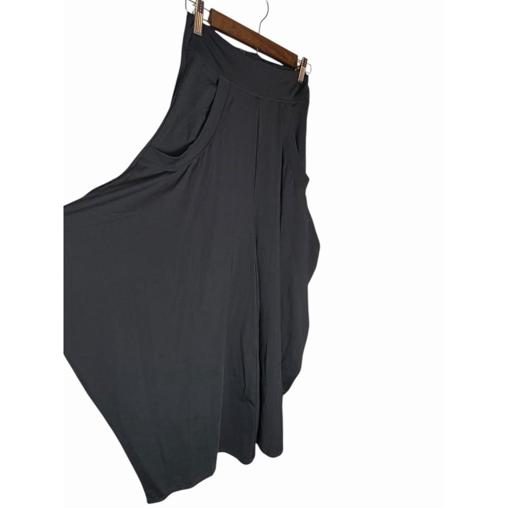 Halara Mid Rise Draped Wide Leg Pants Women's Pockets Casual Stretch Small Reg - Picture 6 of 10
